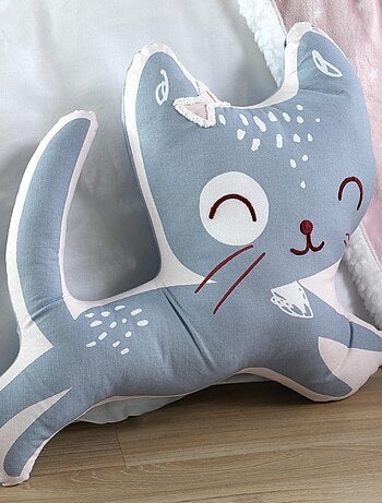 Coussin zoeline forme de chat