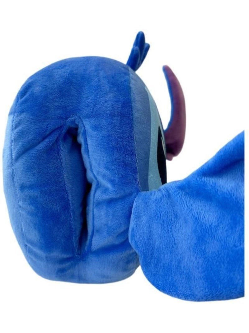 Coussins décoratifs microfibre disney lilo & stitch lyo Bleu - Kiabi
