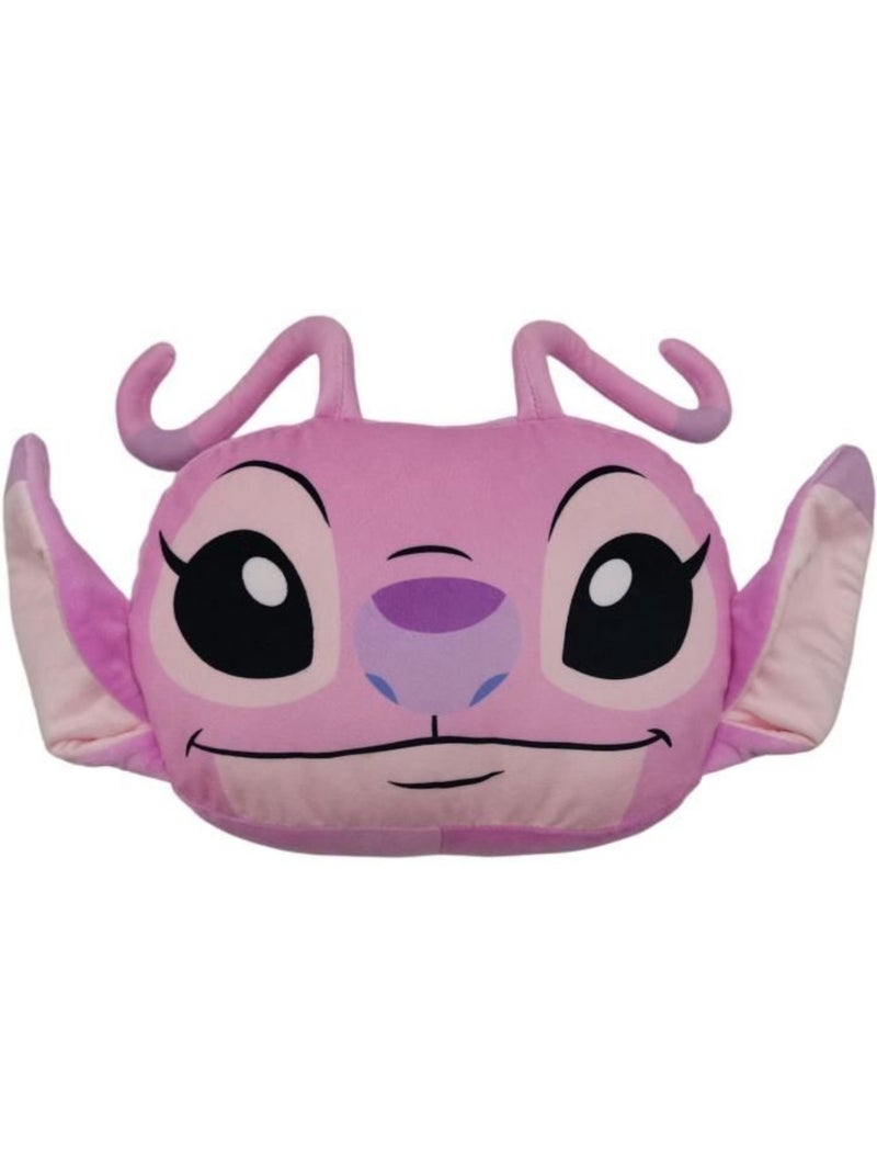 Coussins décoratifs microfibre disney lilo & stitch lyo Rose - Kiabi