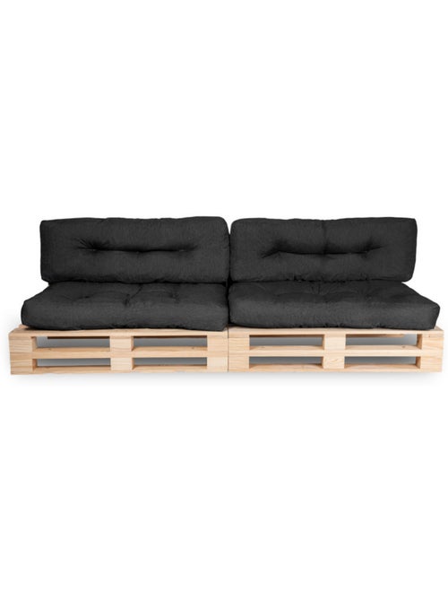 Coussins Palette lot x2 en polyester - Bananair - Kiabi