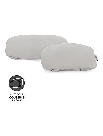 Coussins pour chaise haute Kinderkraft ENOCK, lot de 2 pour siège et dossier, faciles à nettoyer