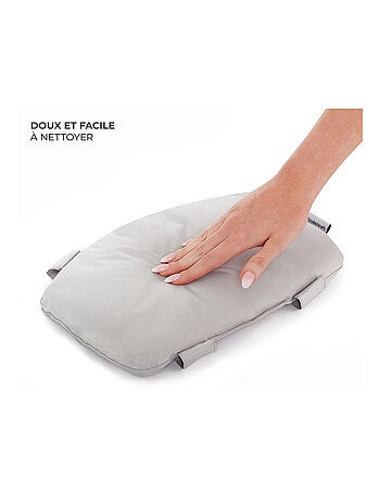 Coussins pour chaise haute Kinderkraft ENOCK, lot de 2 pour siège et dossier, faciles à nettoyer