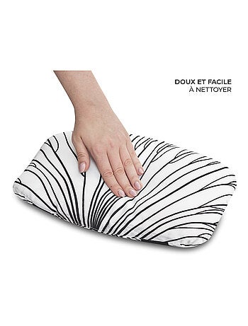 Coussins pour chaise haute Kinderkraft ENOCK, lot de 2 pour siège et dossier, faciles à nettoyer