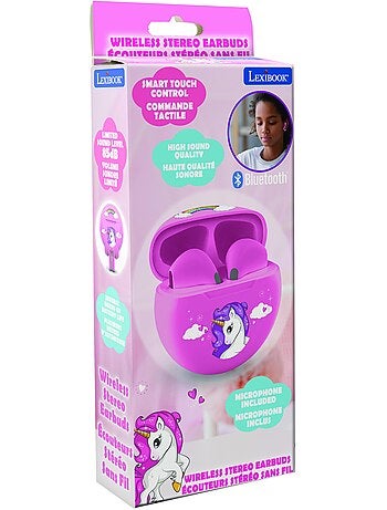 ?couteurs sans fil Bluetooth Licorne