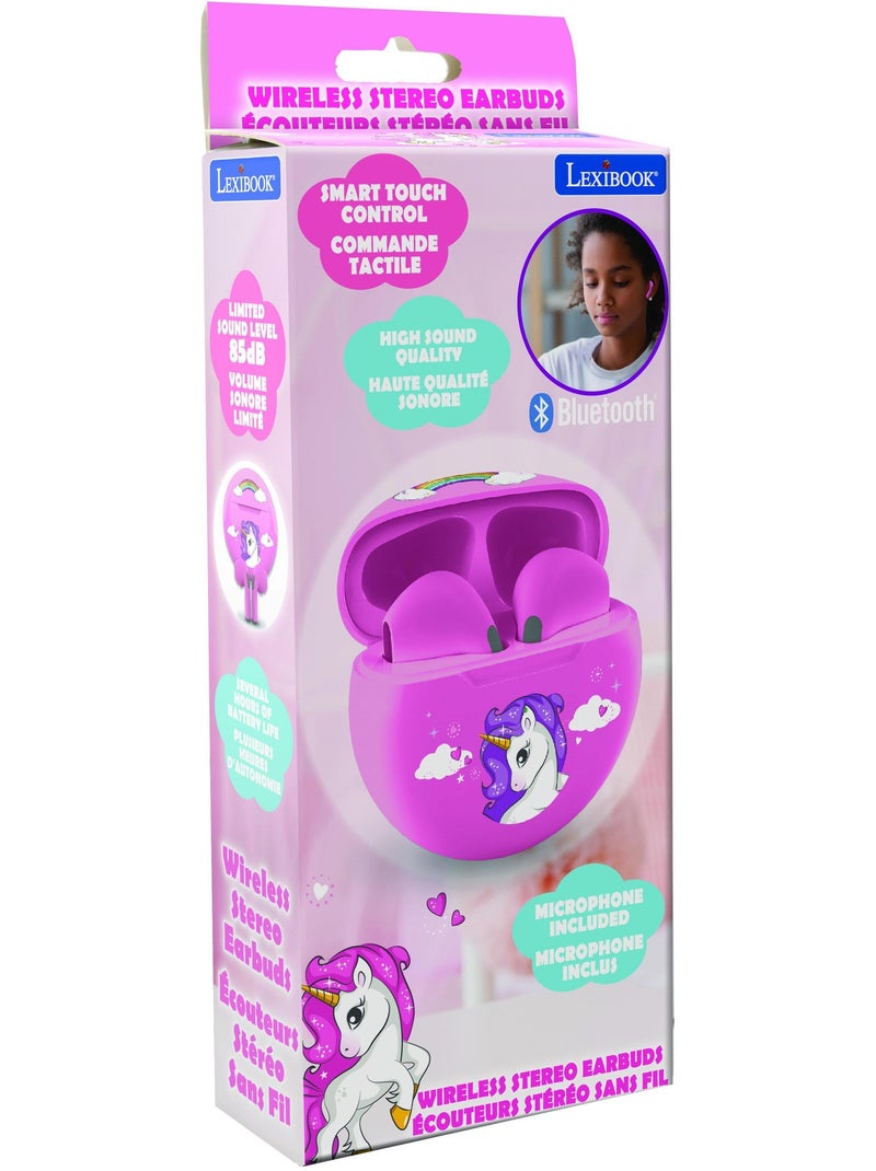 ?couteurs sans fil Bluetooth Licorne Rose - Kiabi
