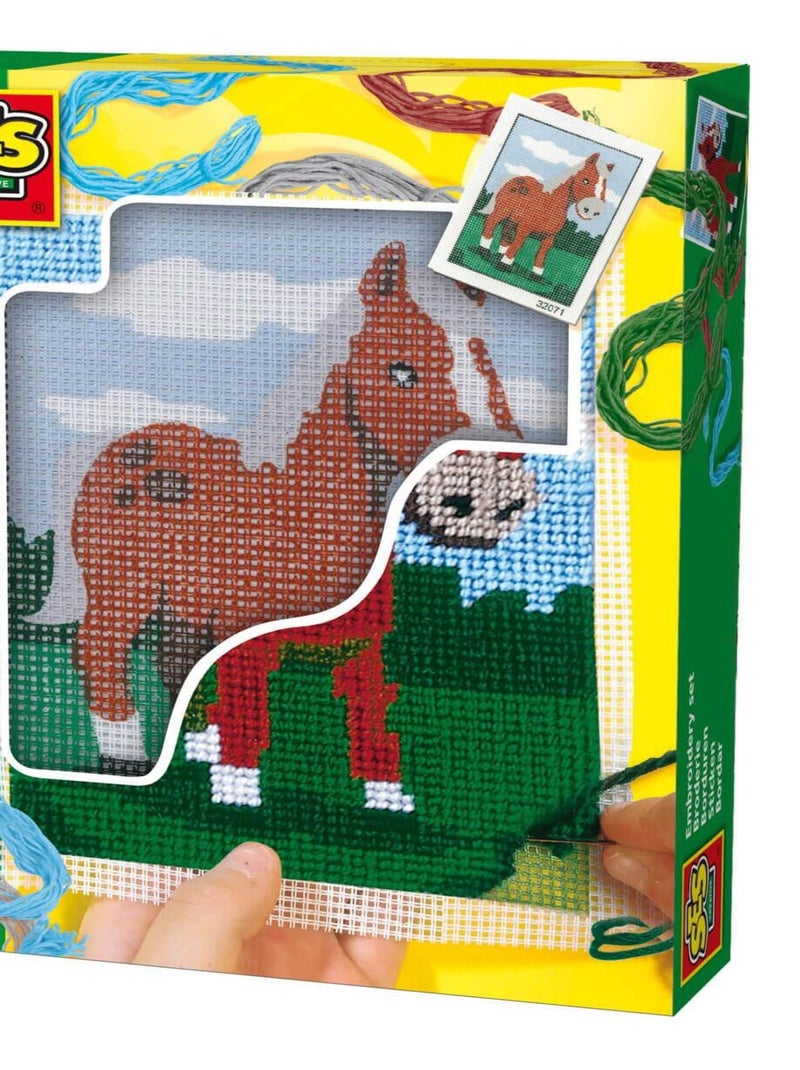 Couture Set de broderie : Cheval N/A - Kiabi