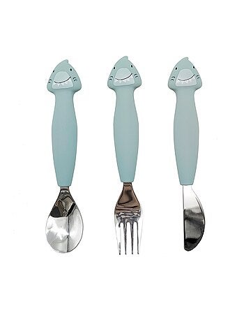 Couverts 3 pièces en silicone