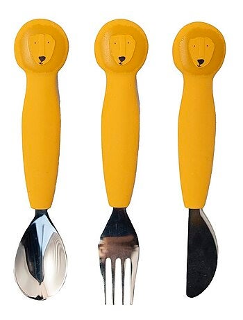 Couverts 3 pièces en silicone