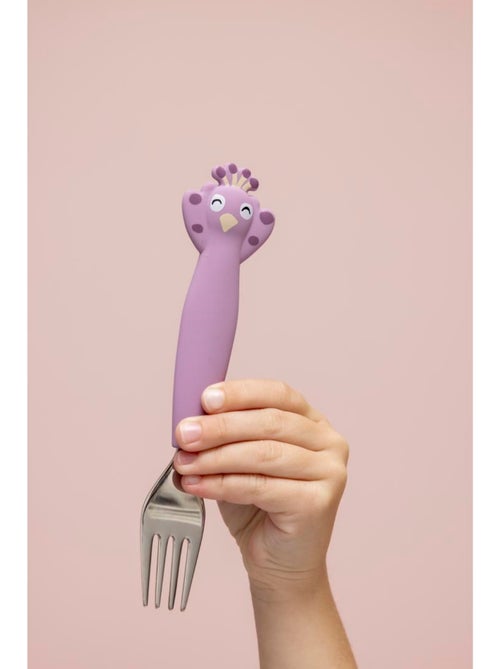 Couverts 3 pièces en silicone - Kiabi