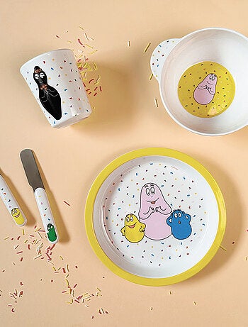 Couverts d'apprentissage Barbapapa