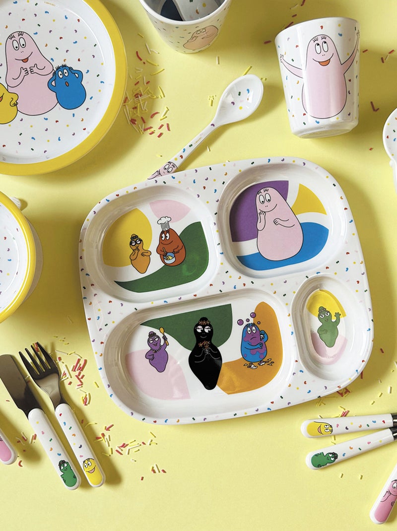 Couverts d'apprentissage Barbapapa Blanc - Kiabi