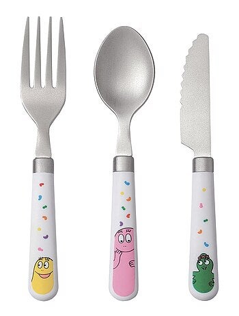 Couverts d'apprentissage Barbapapa