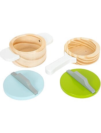 Couverts et casseroles en bois