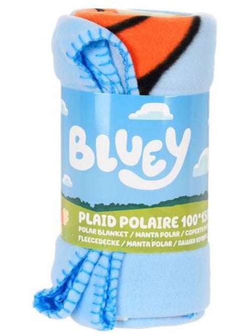 Couverture - bluey - plaid polaire - 100 x 150 cm - douceur inégalée - facile à entretenir - Kiabi