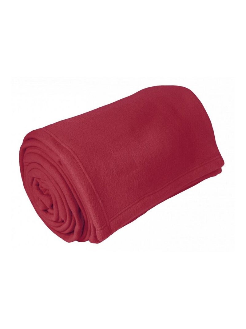 Couverture - Toison d'Or - 100% Polyester Rose framboise - Kiabi