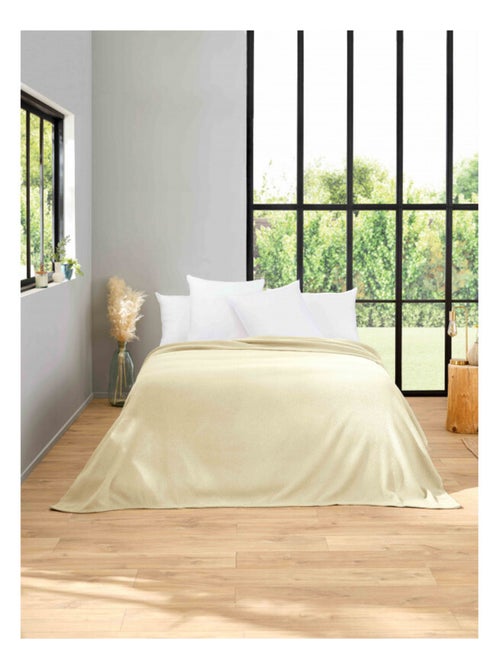 Couverture - Toison d'Or - 100% Pure laine vierge - Kiabi