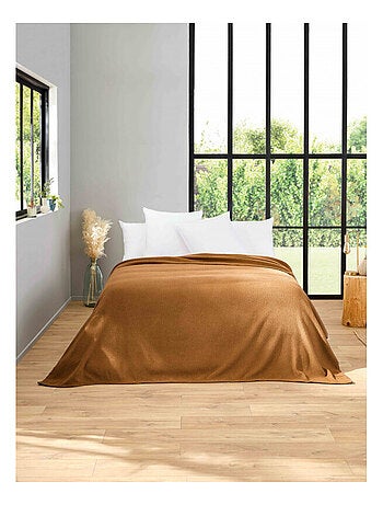 Couverture - toison d'or - 100% pure laine vierge