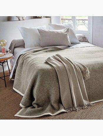 Couverture - Toison d'Or - 100% Pure laine vierge