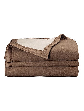 Couverture - Toison d'Or - 100% Pure laine vierge