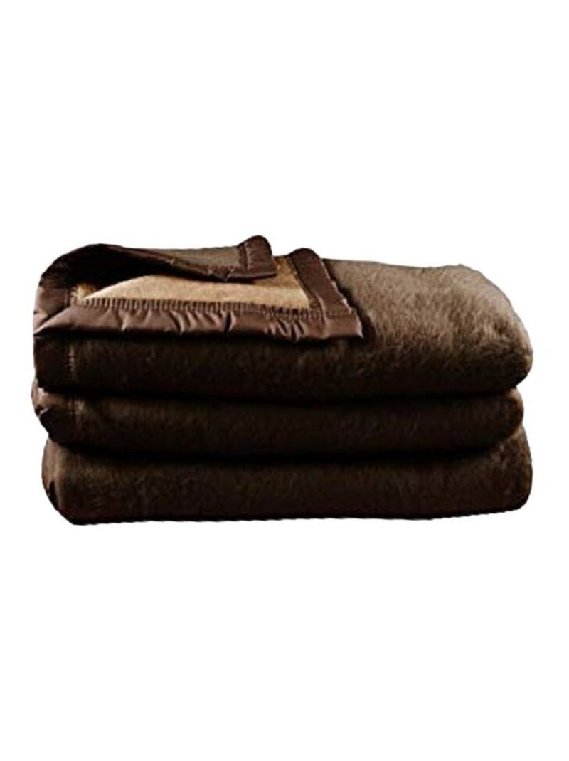 Couverture - Toison d'Or Marron havane - Kiabi