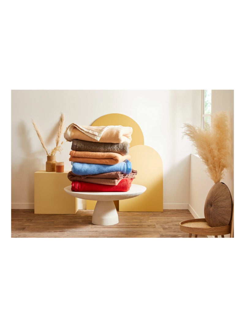 Couverture - Toison d'Or Marron havane - Kiabi