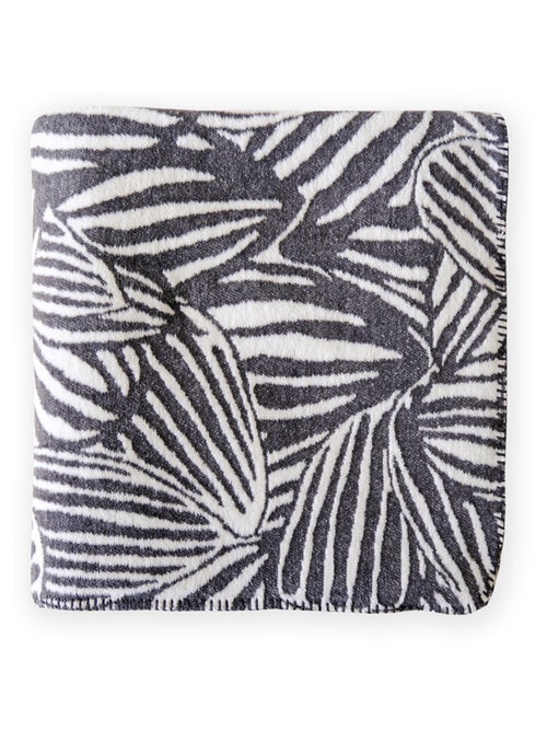 Couverture -Plaid Anthracite - Kiabi