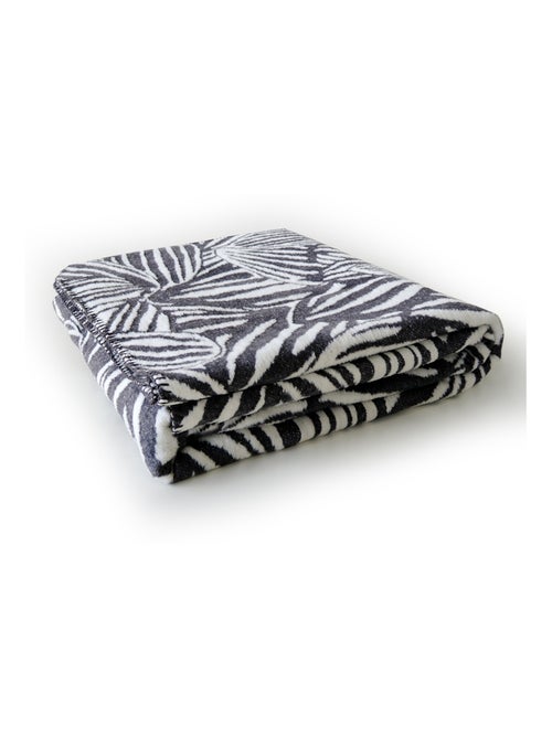 Couverture -Plaid Anthracite - Kiabi