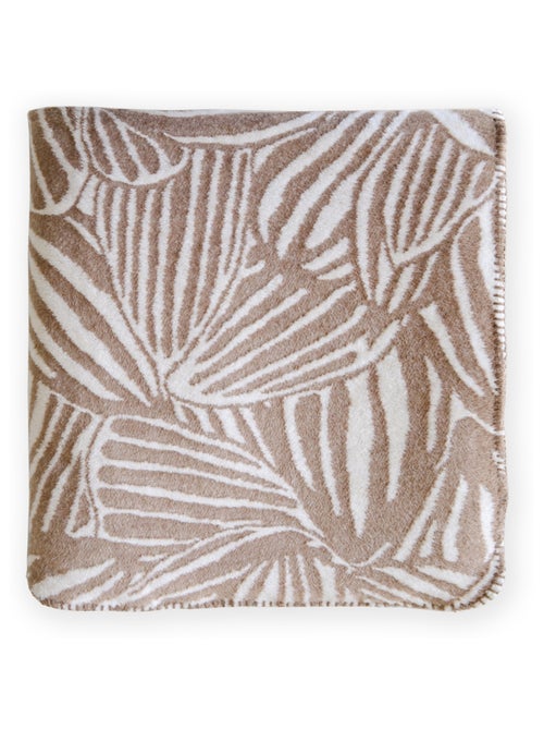 Couverture -Plaid Beige - Kiabi