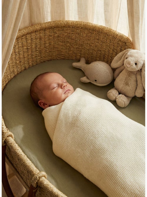 Couverture 100% laine merinos - Kiabi Couverture 100% laine merinos - Kiabi