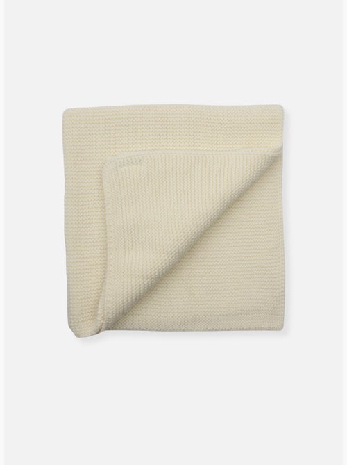 Couverture 100% laine merinos - Kiabi Couverture 100% laine merinos - Kiabi