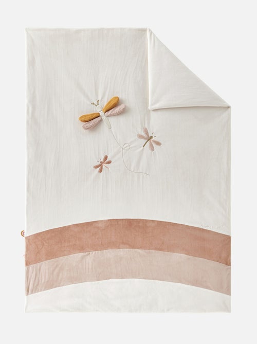 Couverture 100 x 140 cm libellules en Veloudoux®, Noukie's - Kiabi Couverture 100 x 140 cm libellules en Veloudoux®, Noukie's - Kiabi