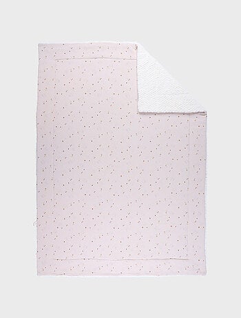Couverture 100X140cm, Mousseline de coton & Sherpa Noukie's