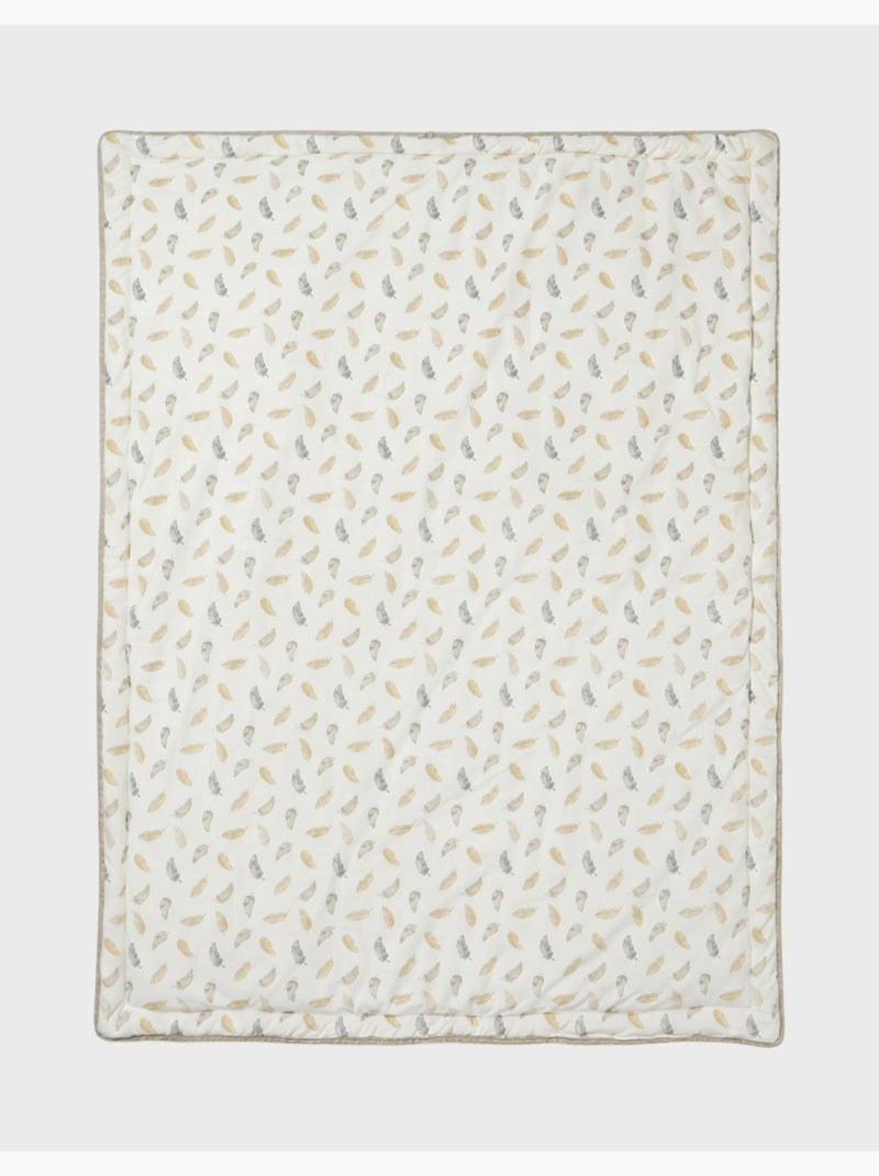 Couverture 100x140cm, ultra douce noukie's Ecru - Kiabi