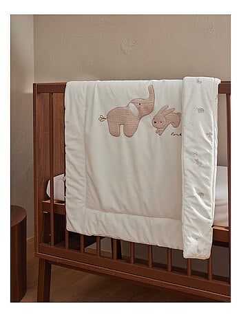 Couverture 75x100 cm en Veloudoux® - Bali et Moka Noukie's