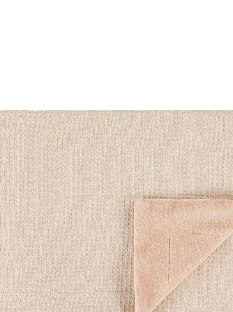 Couverture 75x100cm COCOON rose Rose - Kiabi