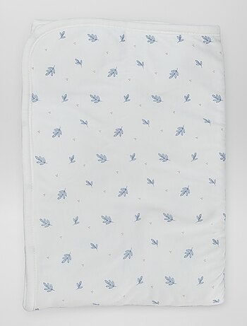 Couverture avec imprimé