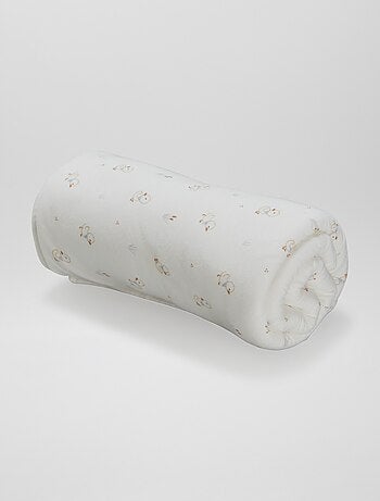 Couverture avec imprimé