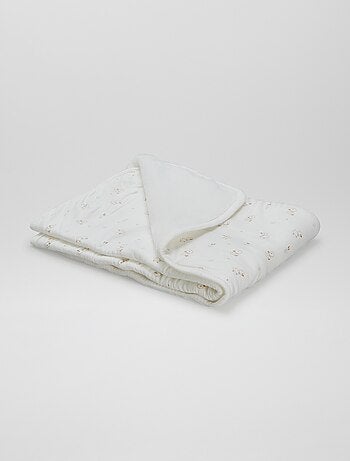 Couverture avec imprimé