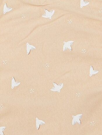 Couverture avec imprimé