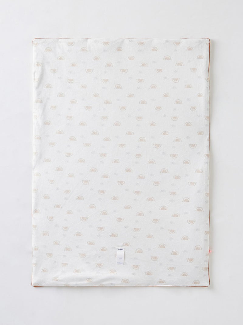 Couverture Babou 75 x 100 cm en Veloudoux, Noukie's Blanc - Kiabi