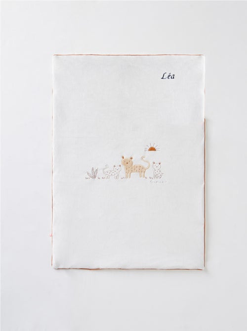 Couverture Babou 75 x 100 cm en Veloudoux, Noukie's - Kiabi Couverture Babou 75 x 100 cm en Veloudoux, Noukie's - Kiabi
