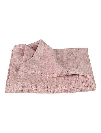 Couverture b?b? ? aspect tricot? en coton Bio - ROBA 'lil planet'
