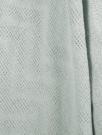 Couverture b?b? ? aspect tricot? en coton Bio - ROBA 'lil planet'