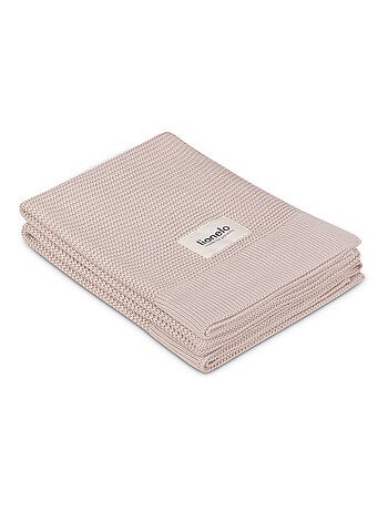2 x Couverture en bambou - LIONELO - 75 x 100 cm - Couverture poussette - Hypoallergénique