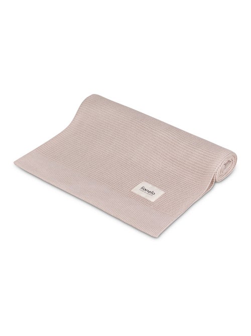 Couverture bébé 100% coton LIONELO - Hypoallergénique - Antibactérien - 100 × 75 cm - Kiabi