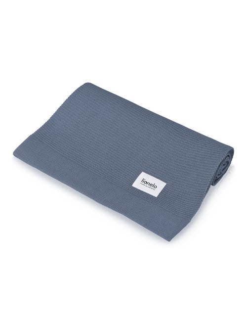 Couverture bébé 100% coton LIONELO - Hypoallergénique - Antibactérien - 100 × 75 cm - Kiabi