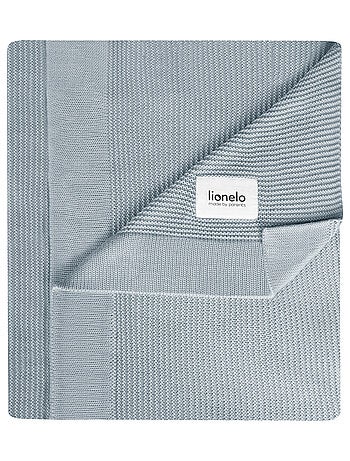 2 x Couverture en bambou - LIONELO - 75 x 100 cm - Couverture poussette - Hypoallergénique