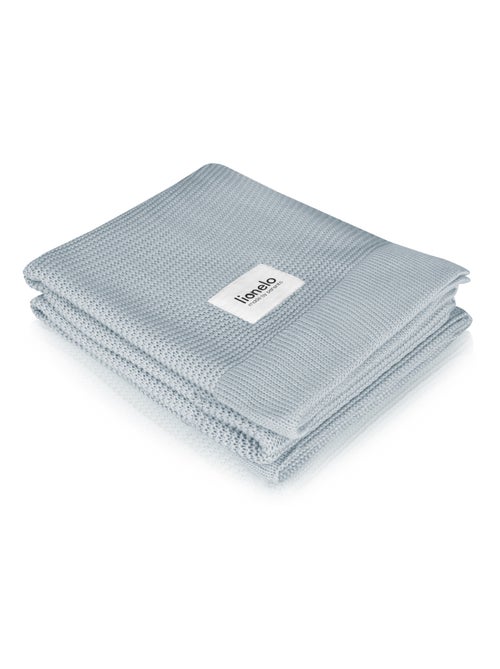 Couverture bébé 100% coton LIONELO - Hypoallergénique - Antibactérien - 100 × 75 cm - Kiabi