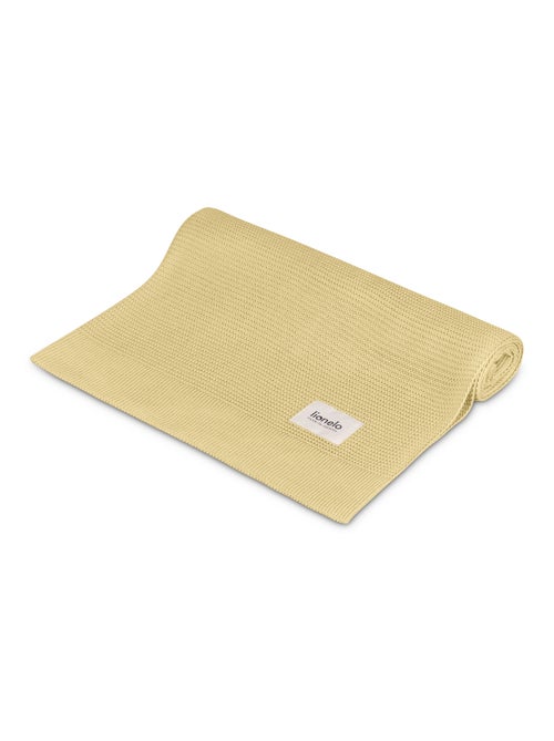 Couverture bébé 100% coton LIONELO - Hypoallergénique - Antibactérien - 100 × 75 cm - Kiabi