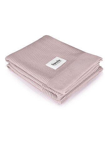 2 x Couverture en bambou - LIONELO - 75 x 100 cm - Couverture poussette - Hypoallergénique
